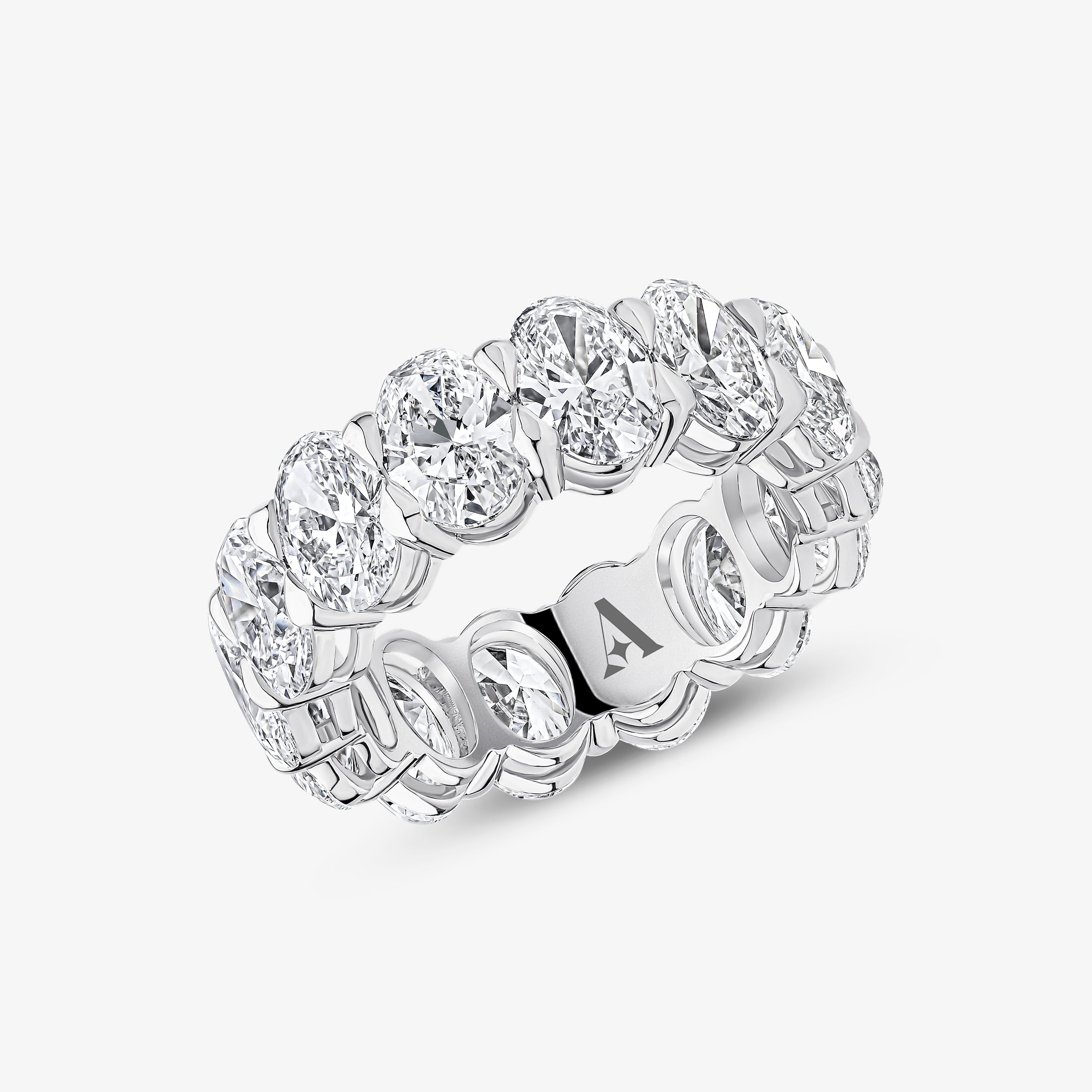 Oval Cut Eternity Ring