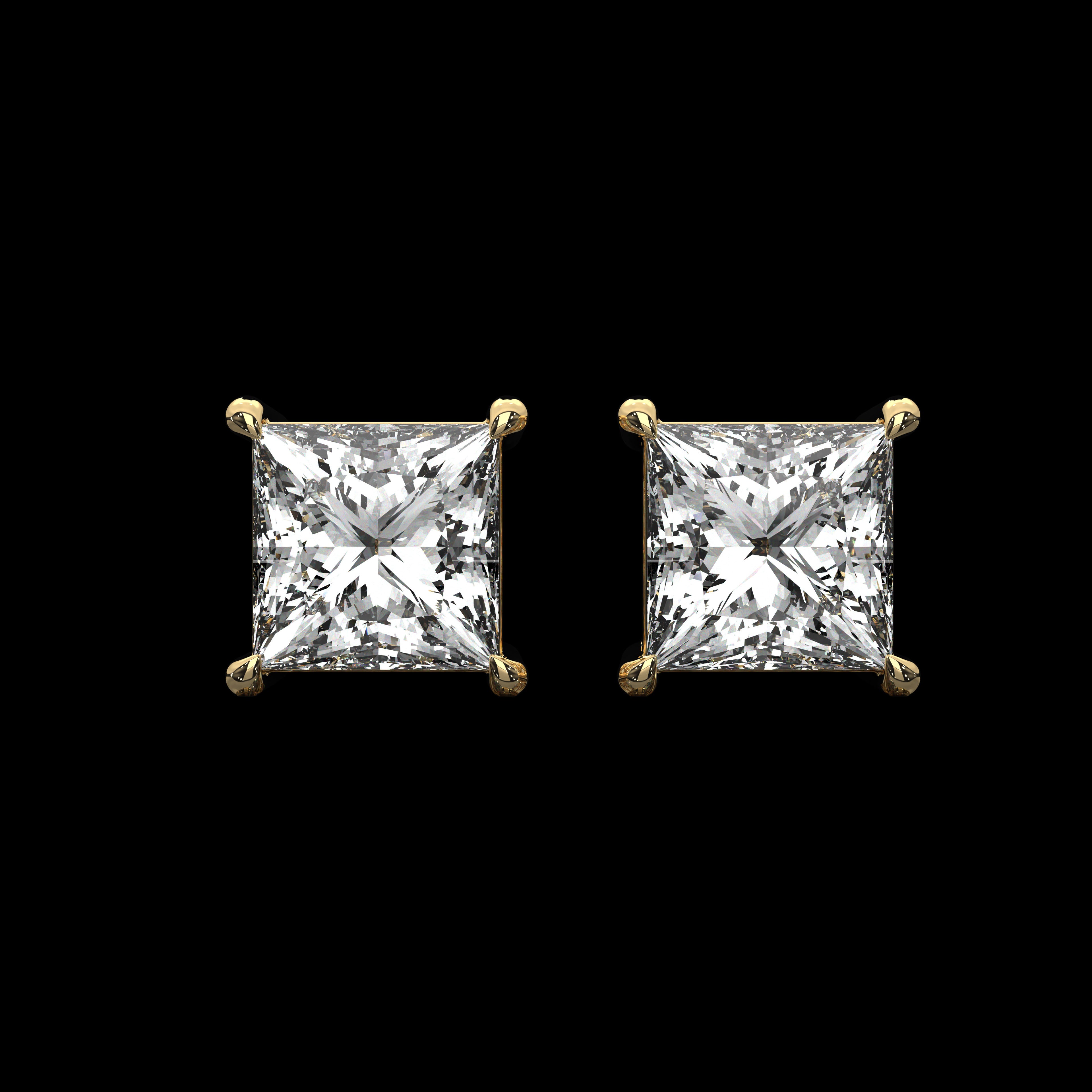 Clous d'oreilles taille princesse