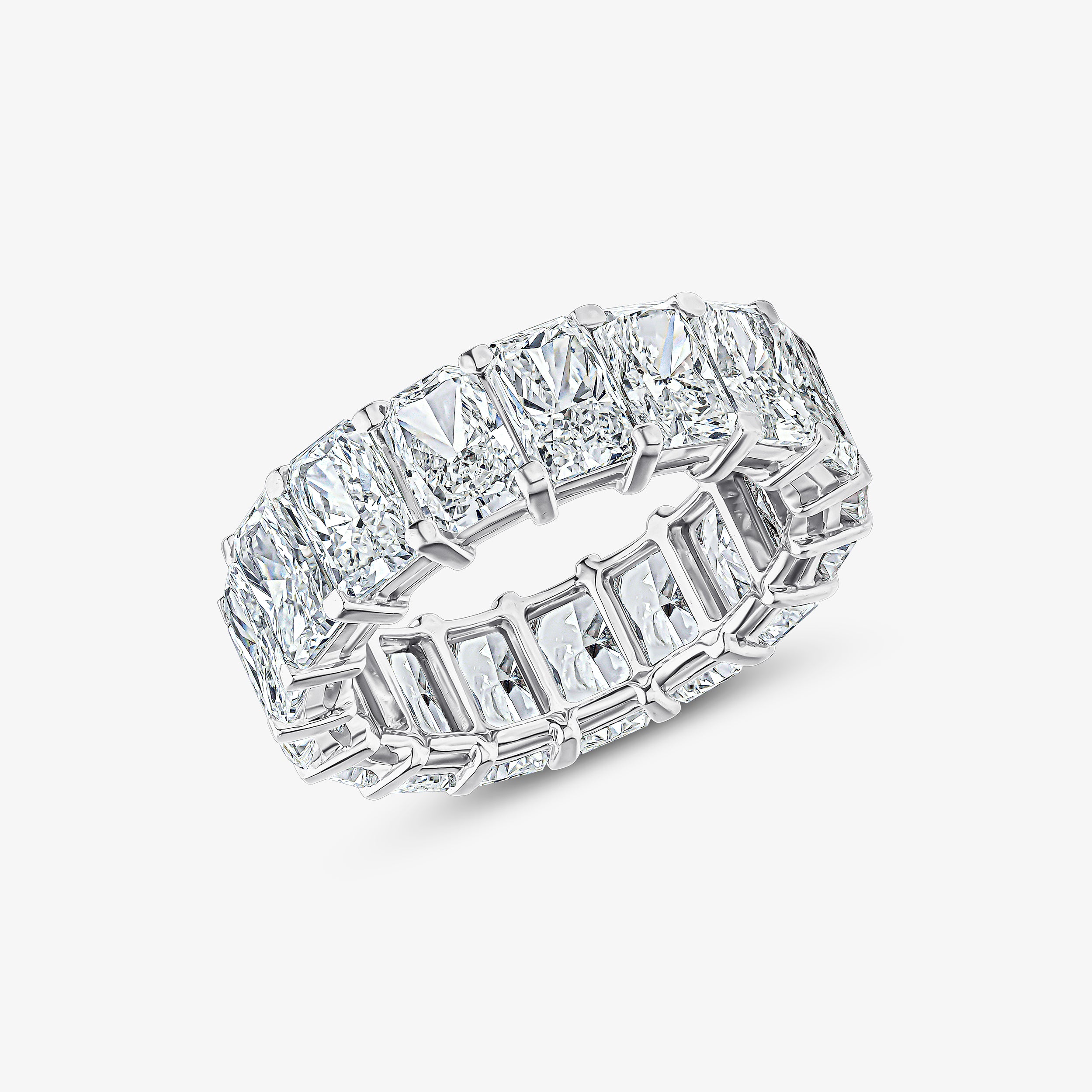 Radiant Cut Eternity Ring
