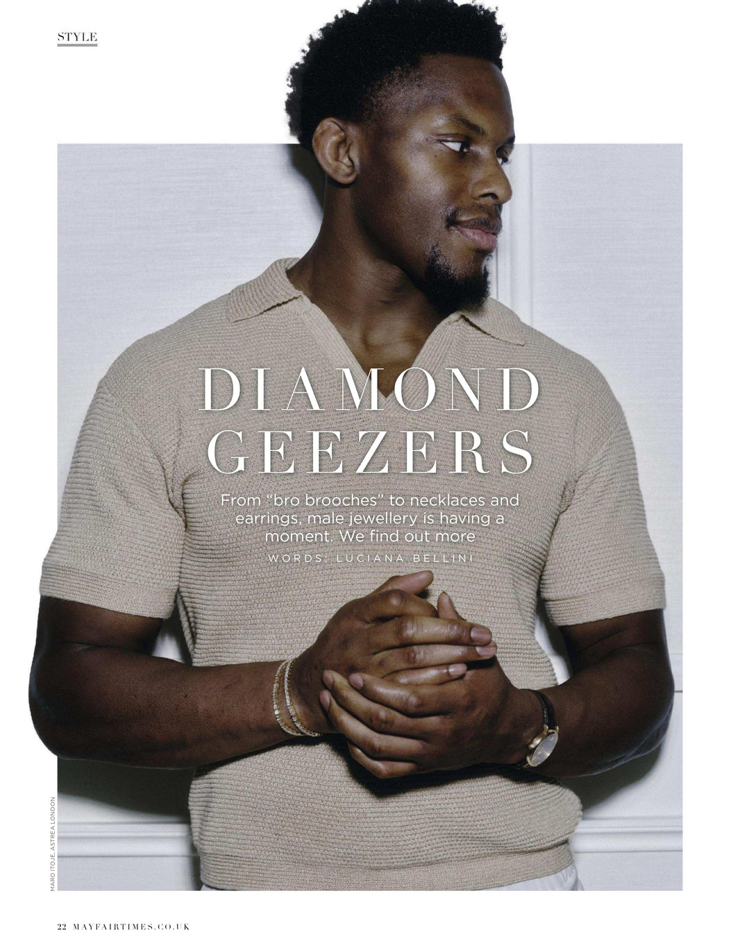 From “bro brooches” to necklaces and earrings, male jewellery is having a moment. We find out more