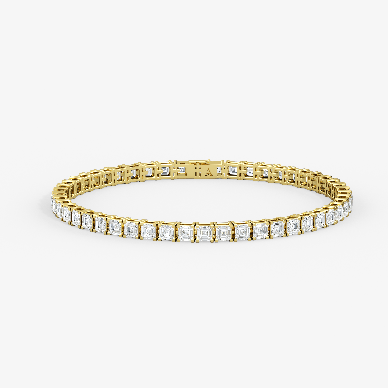 Asscher Cut Tennis Bracelet