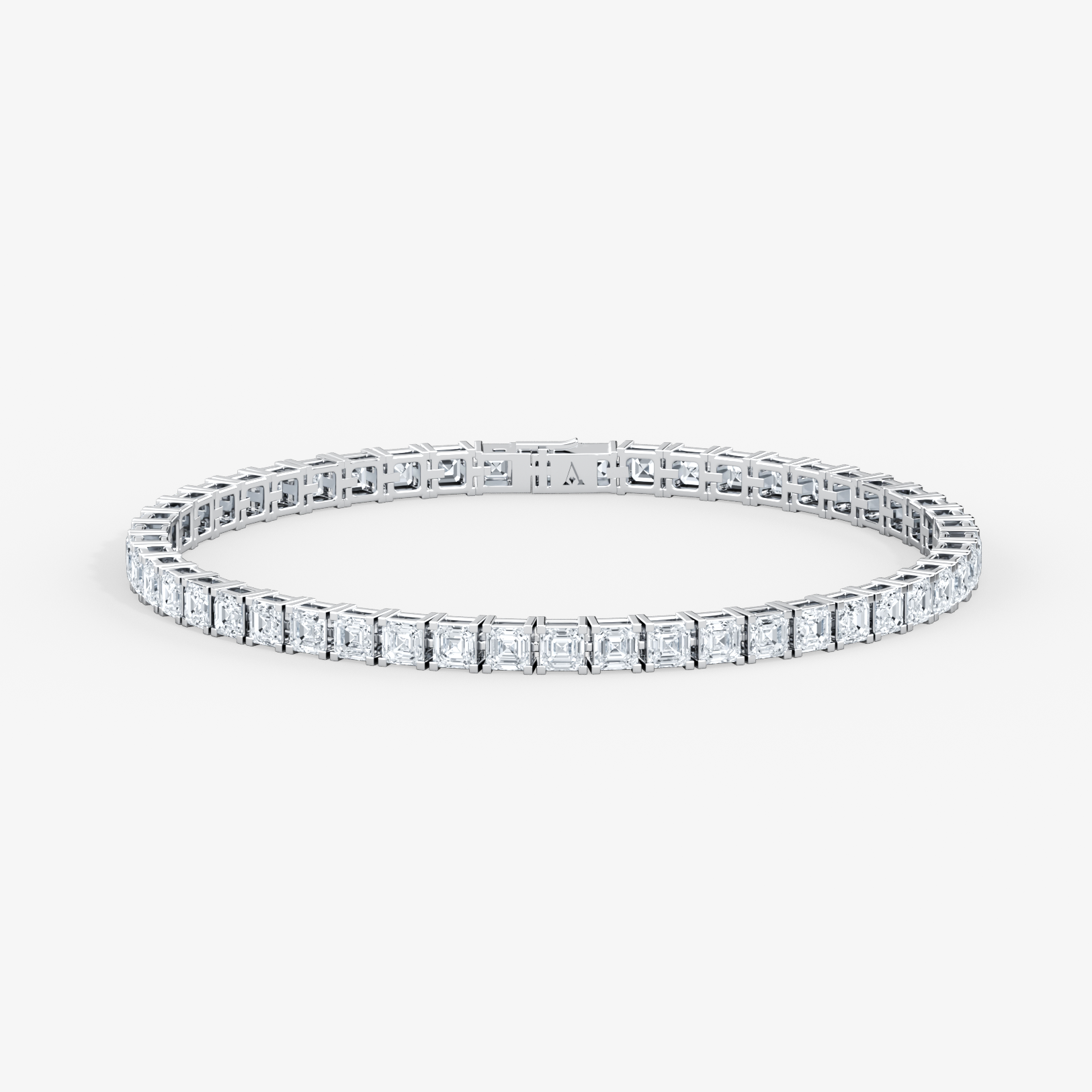 Asscher Cut Tennis Bracelet
