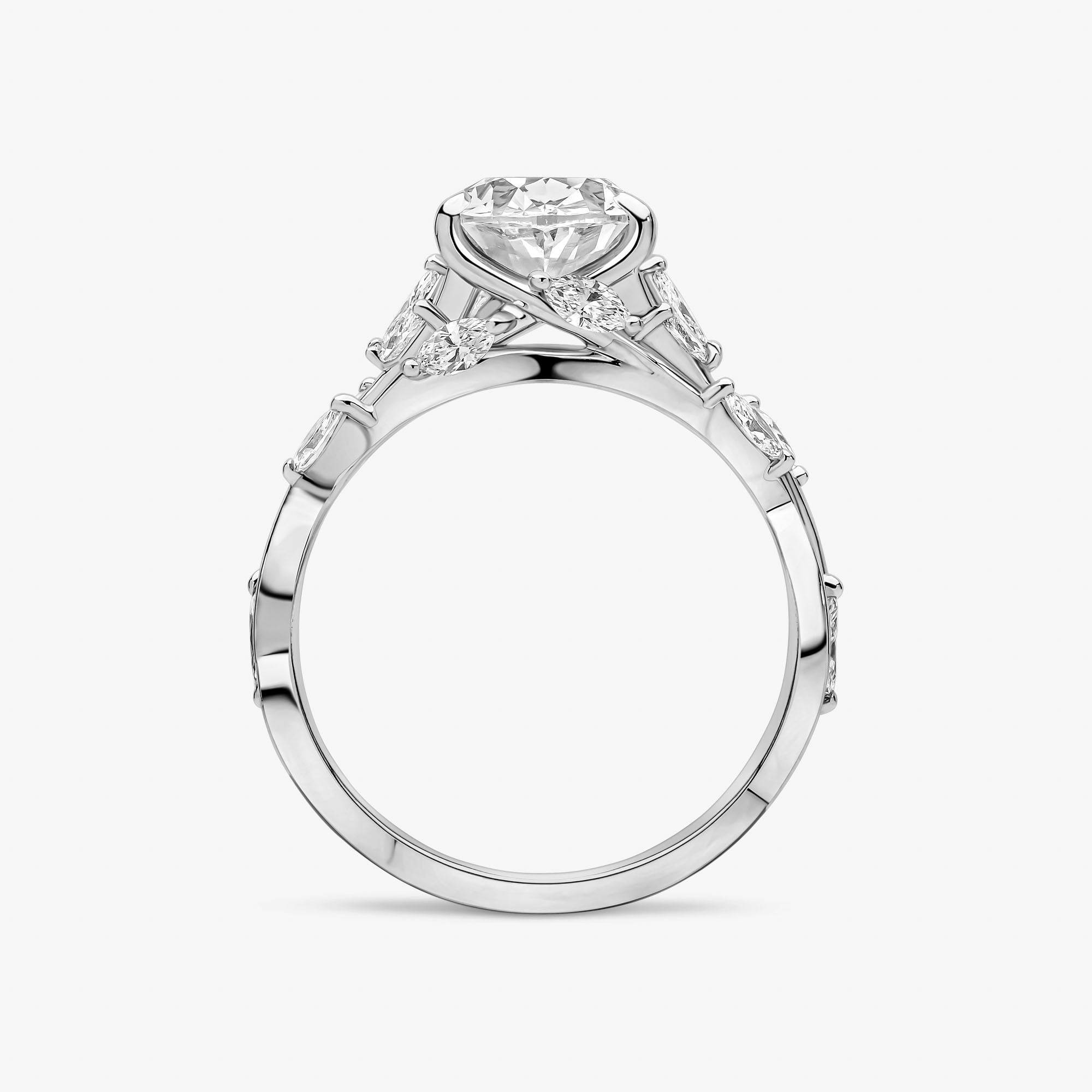 The Grand Oval & Marquise Multi Stone Ring