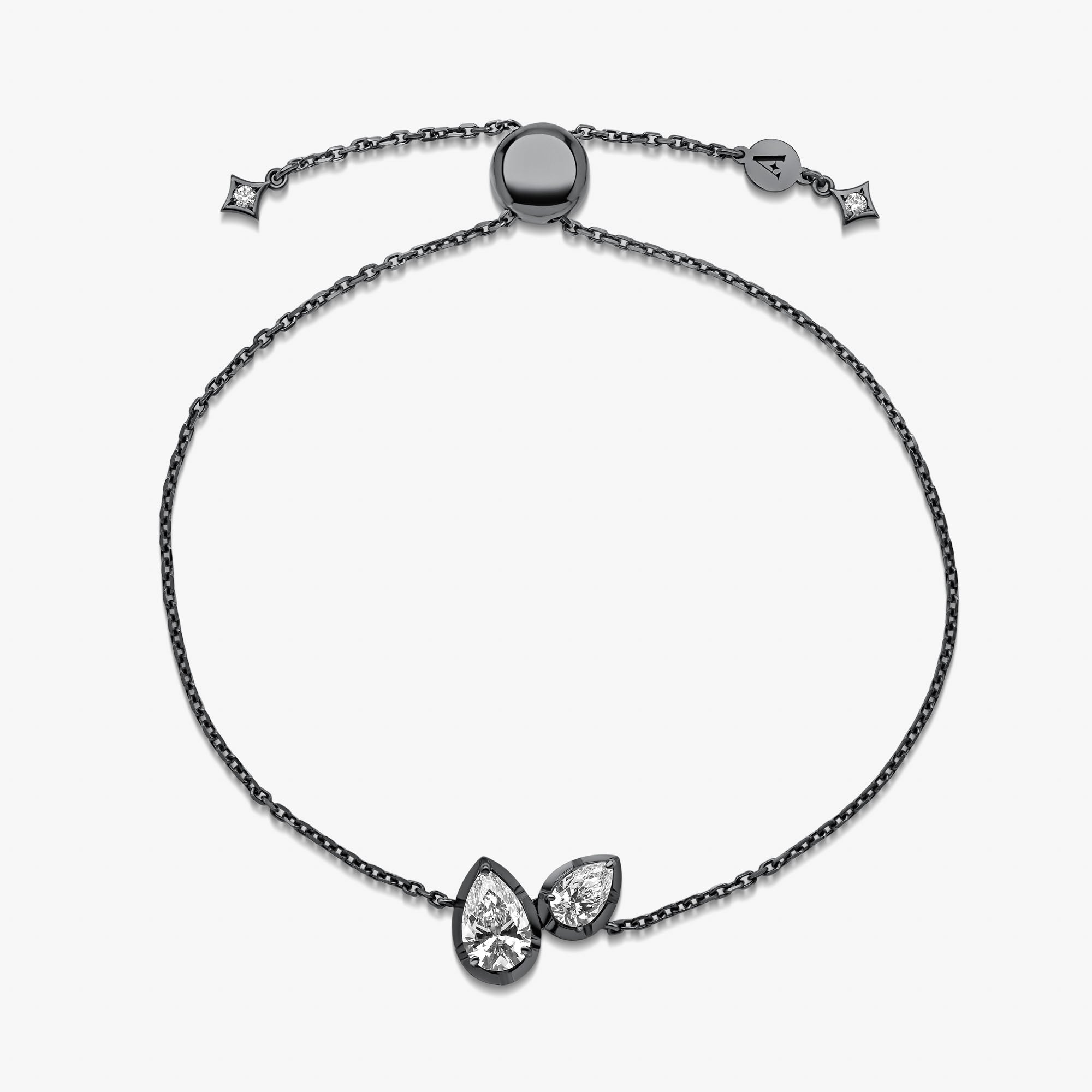 Madison Black Gold Diamond Bracelet