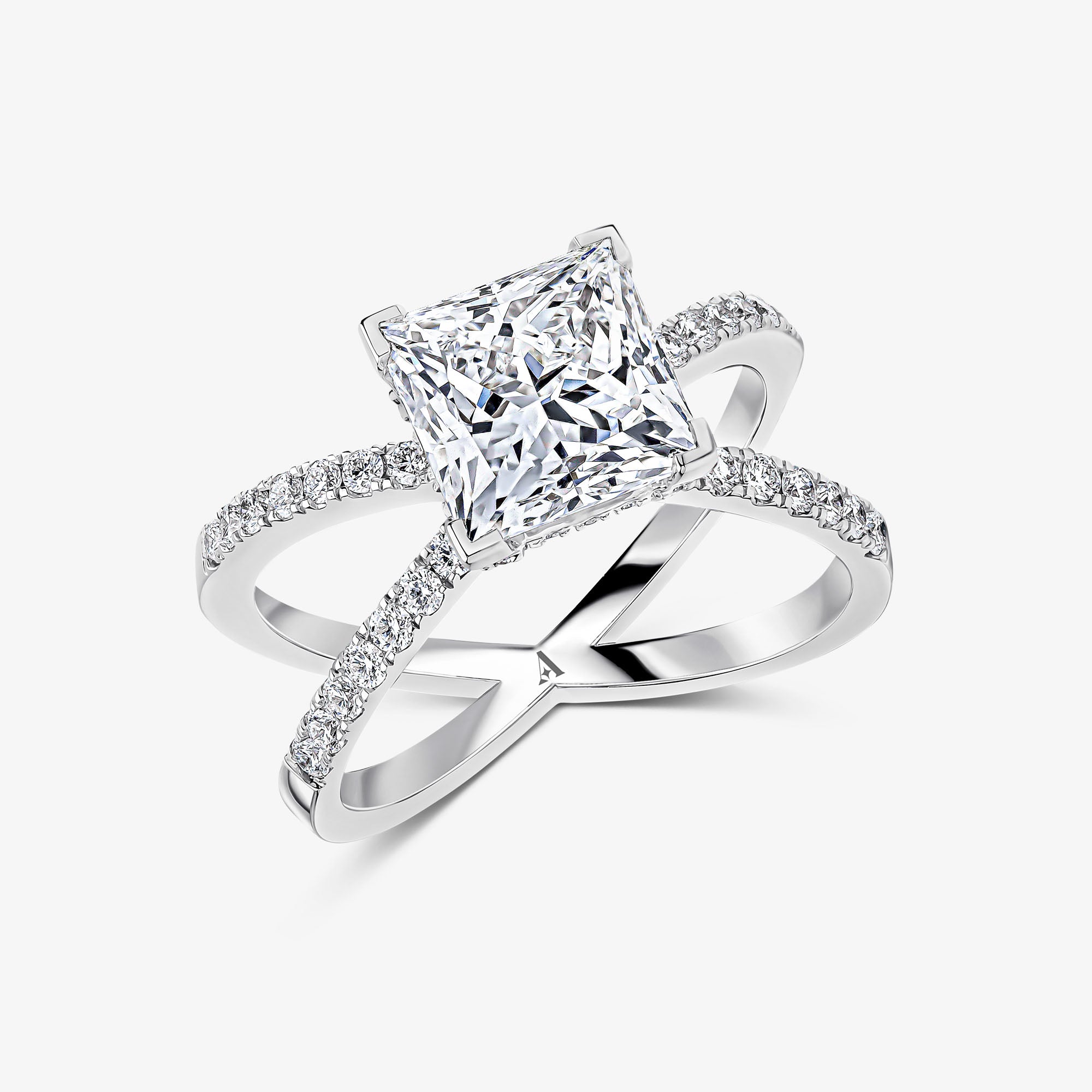 Princess Cut Statement Ring