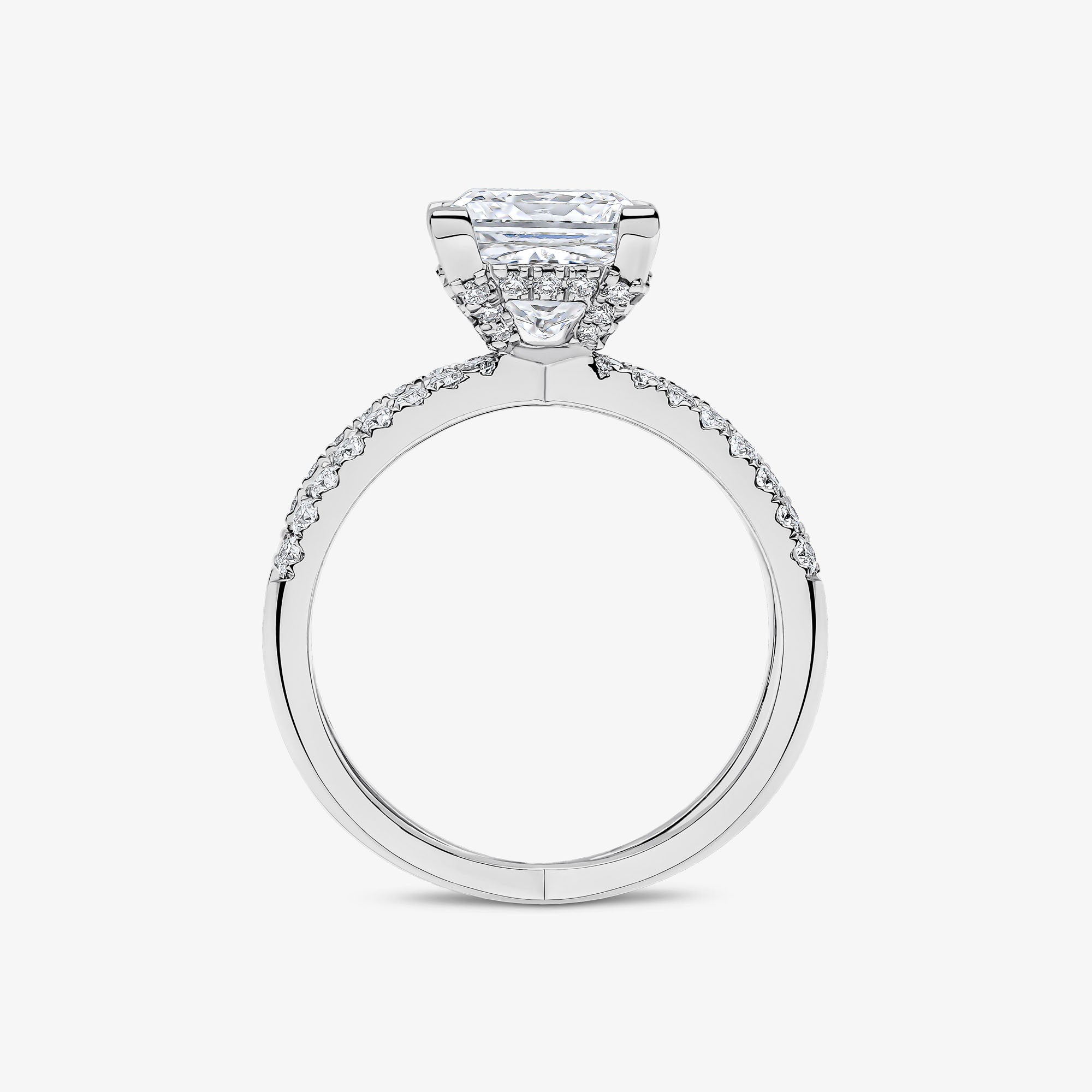 Princess Cut Statement Ring