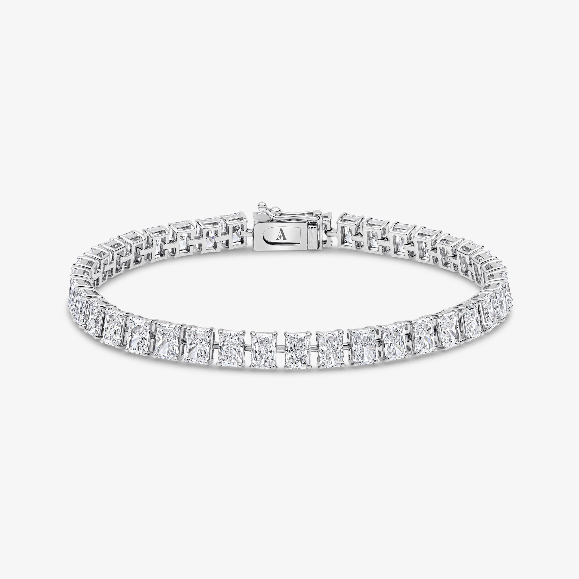 Radiant Cut Tennis Bracelet (North/South Setting)