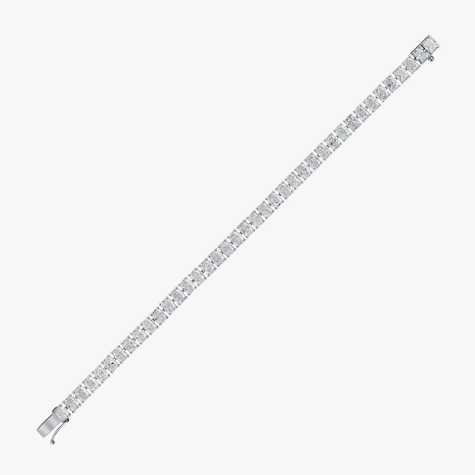 Radiant Cut Tennis Bracelet (North/South Setting)