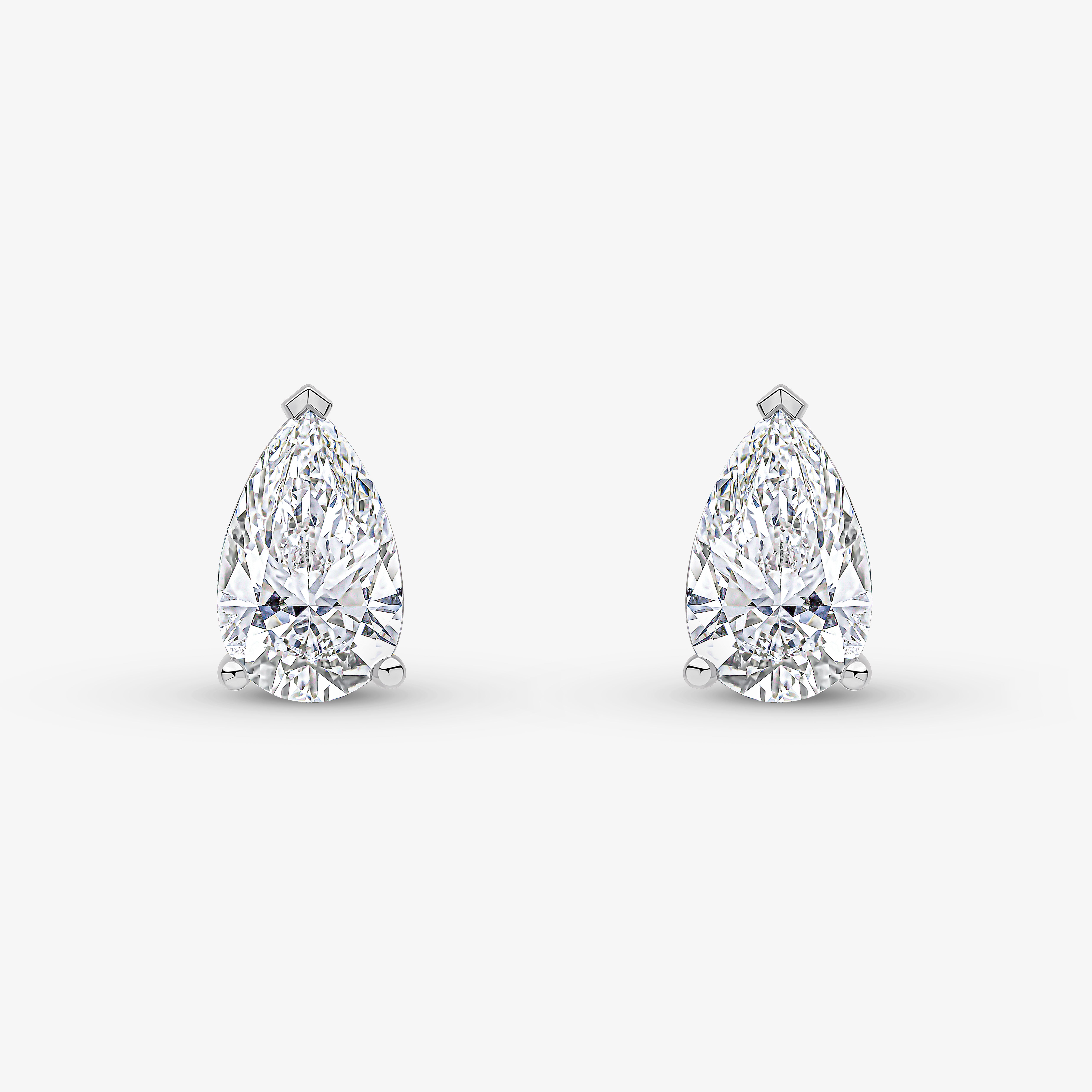 Pear Cut Studs