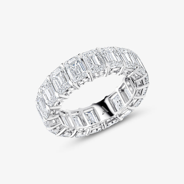 Emerald Cut Eternity Ring