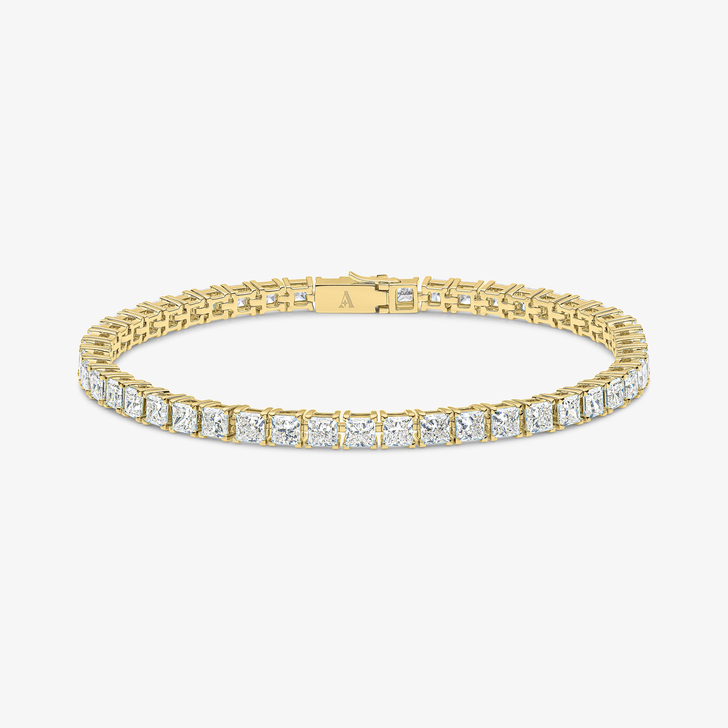 Asscher Tennis Bracelet