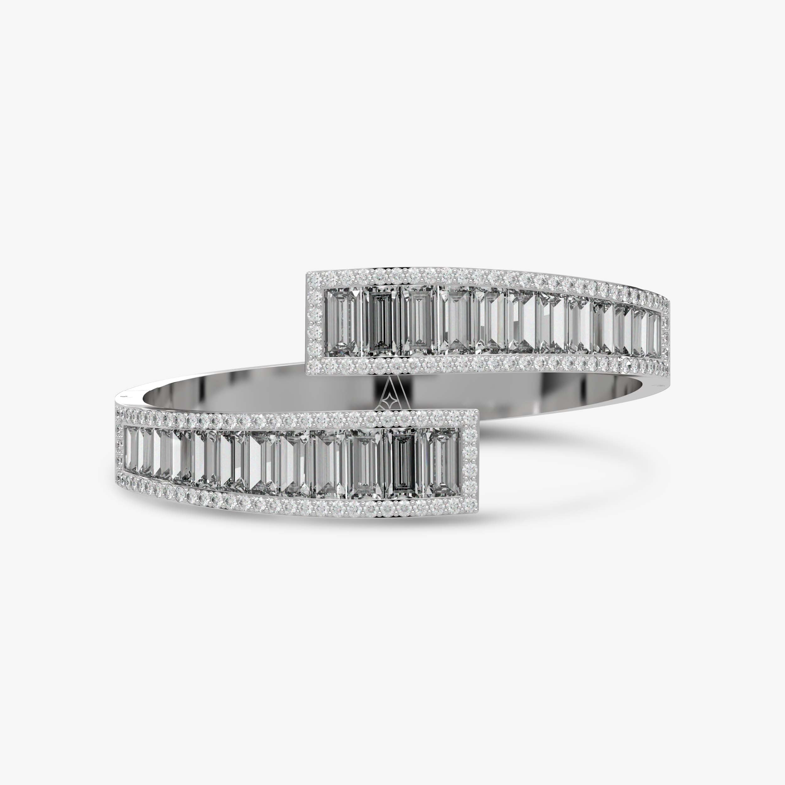 Baguette Cut Bangle