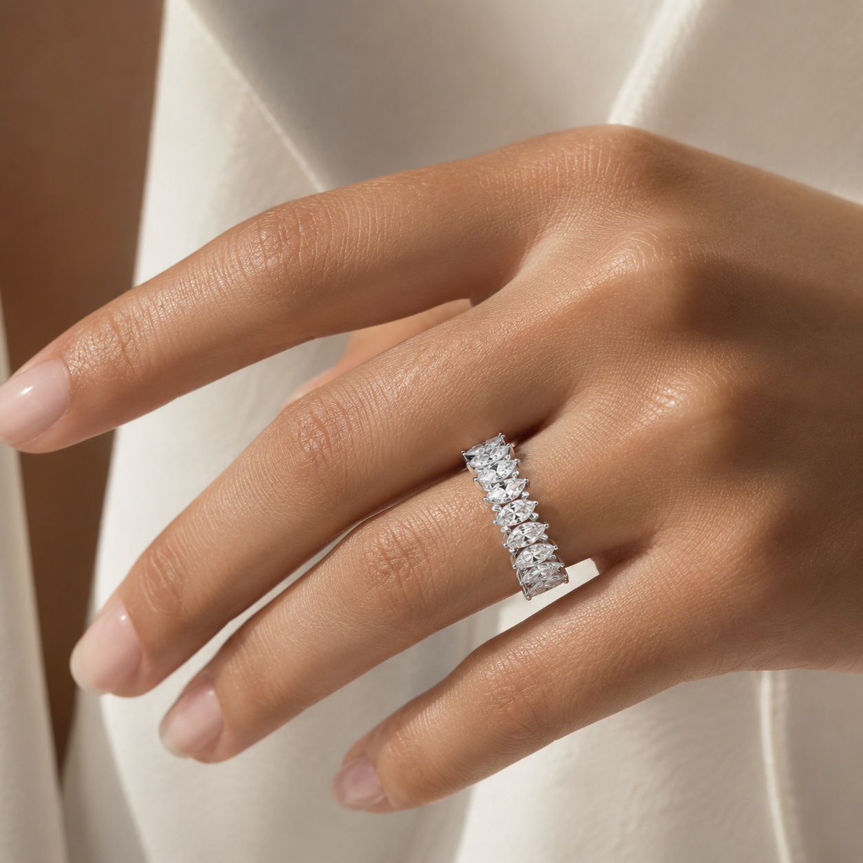 Marquise Eternity Ring 4