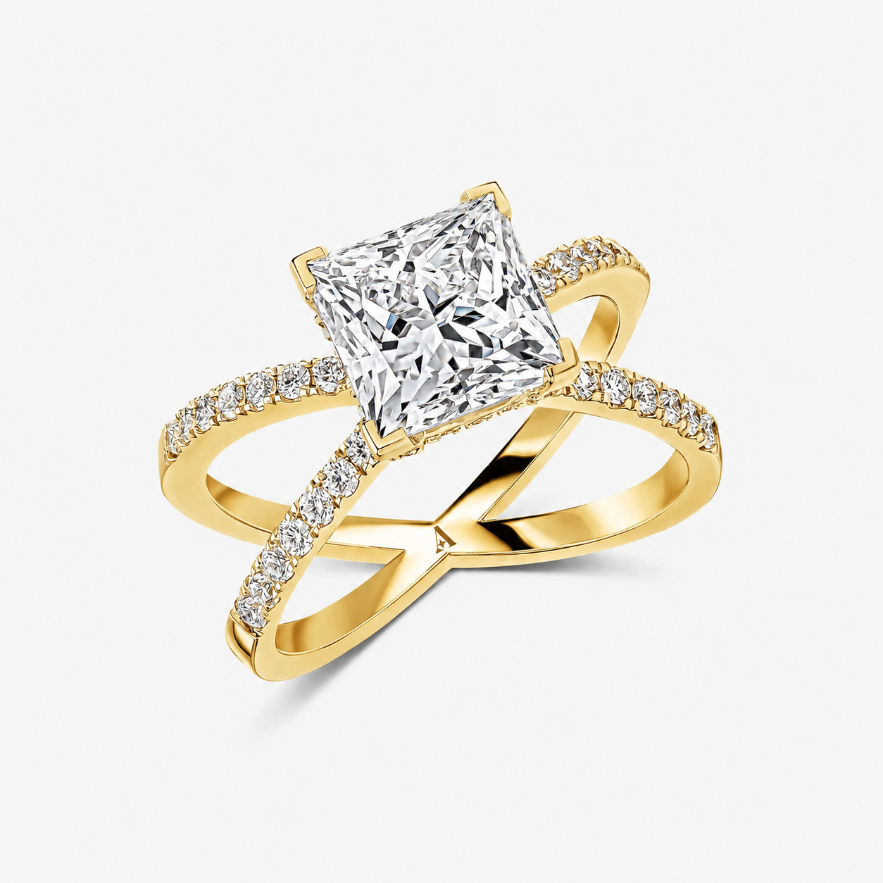 Princess Cut Statement Ring 2