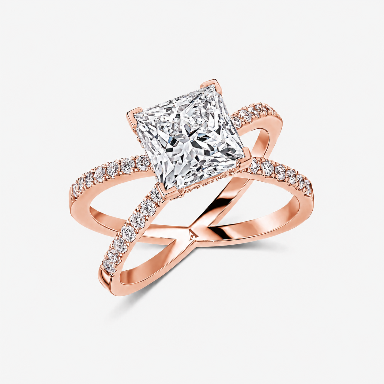 Princess Cut Statement Ring 1