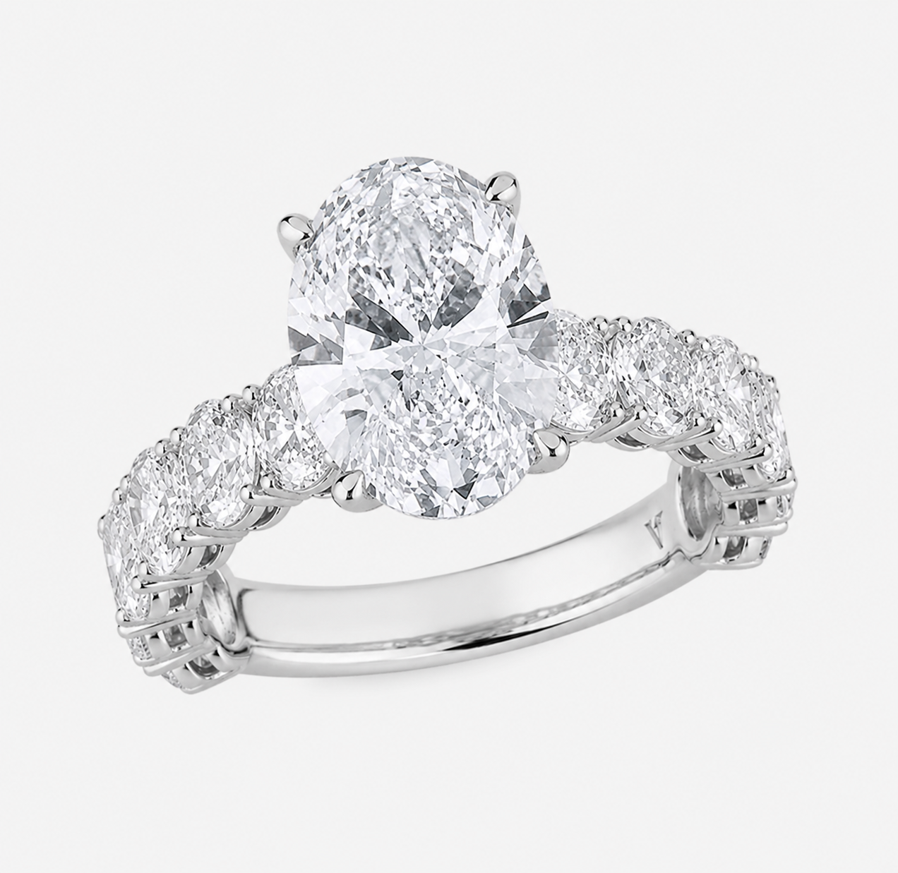 Oval Cut Diamond Engagement Ring 3