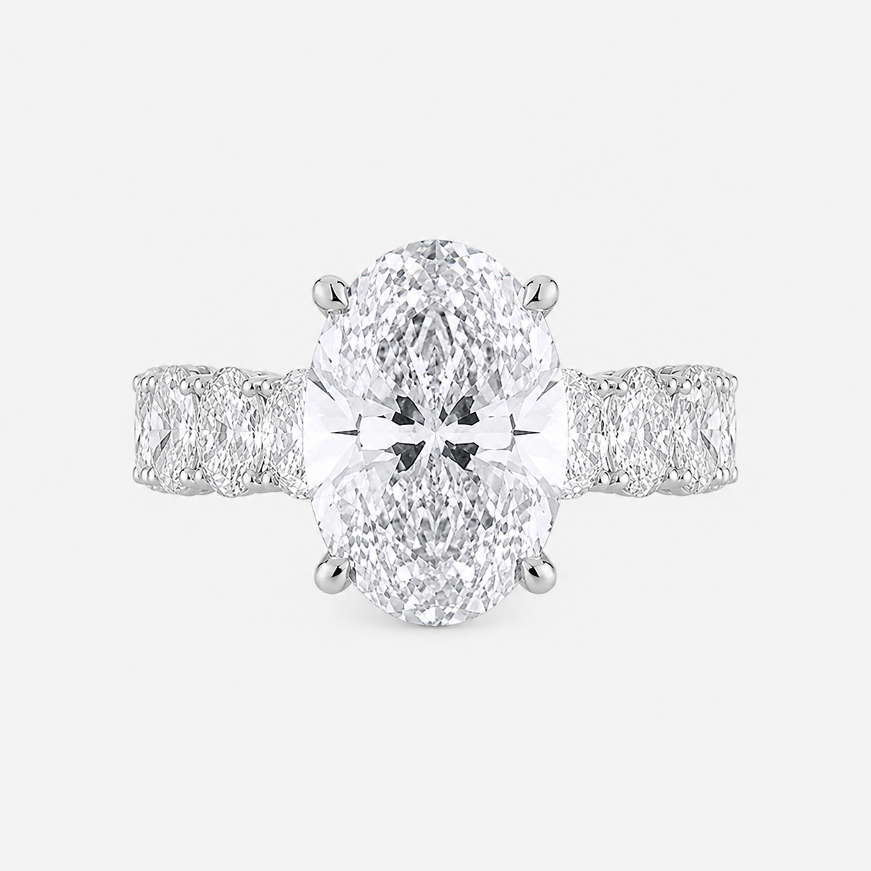 Oval Cut Diamond Engagement Ring