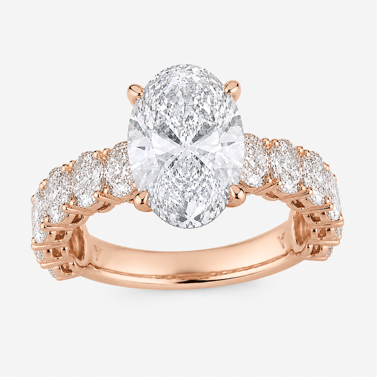 Oval Cut Diamond Engagement Ring 2