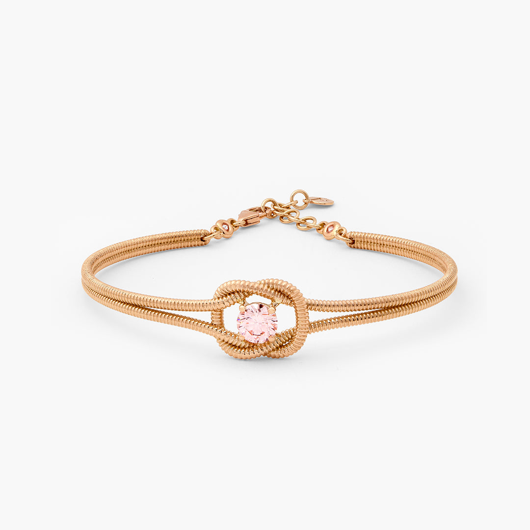 Friendship Pink Diamond Bracelet