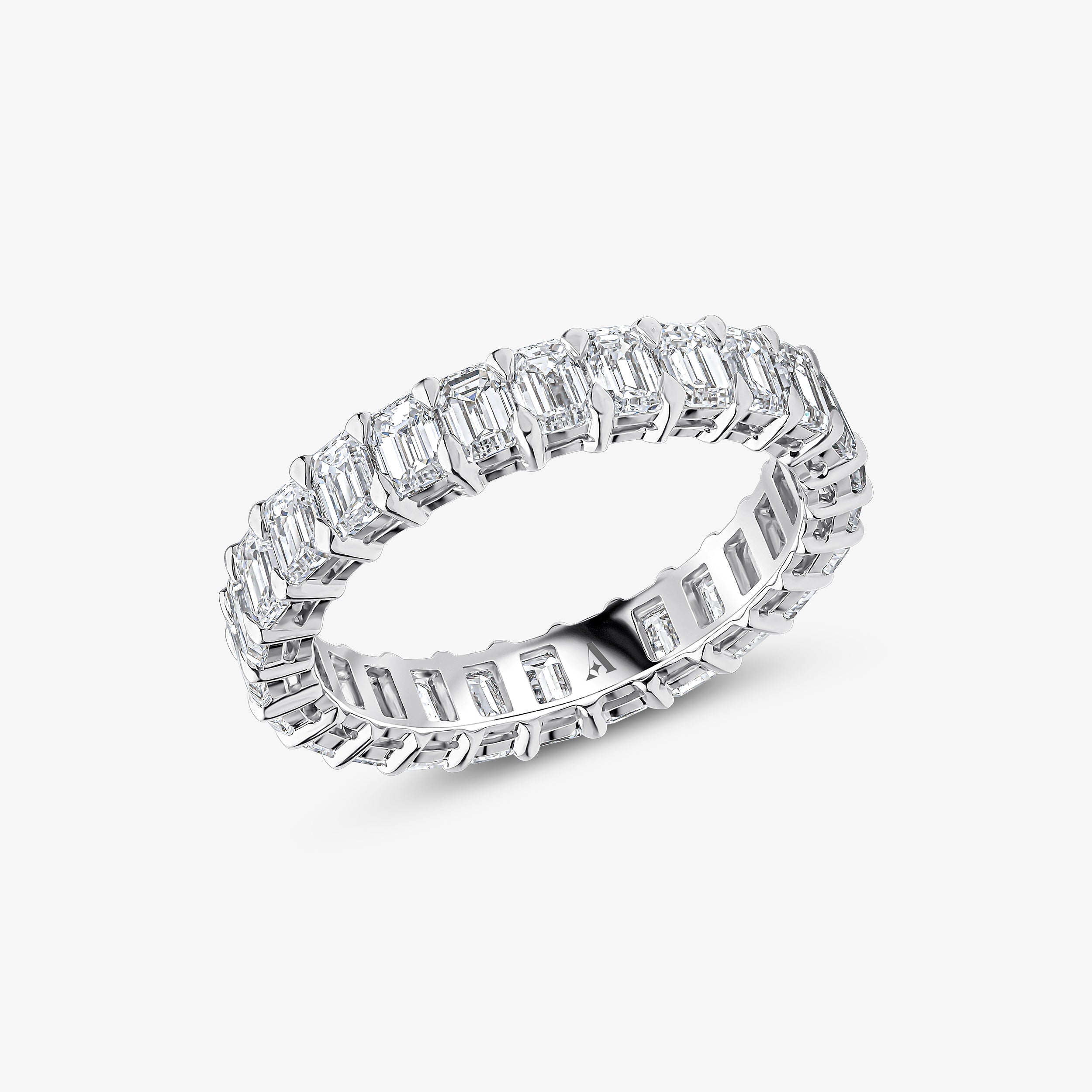 Emerald Cut Eternity Ring