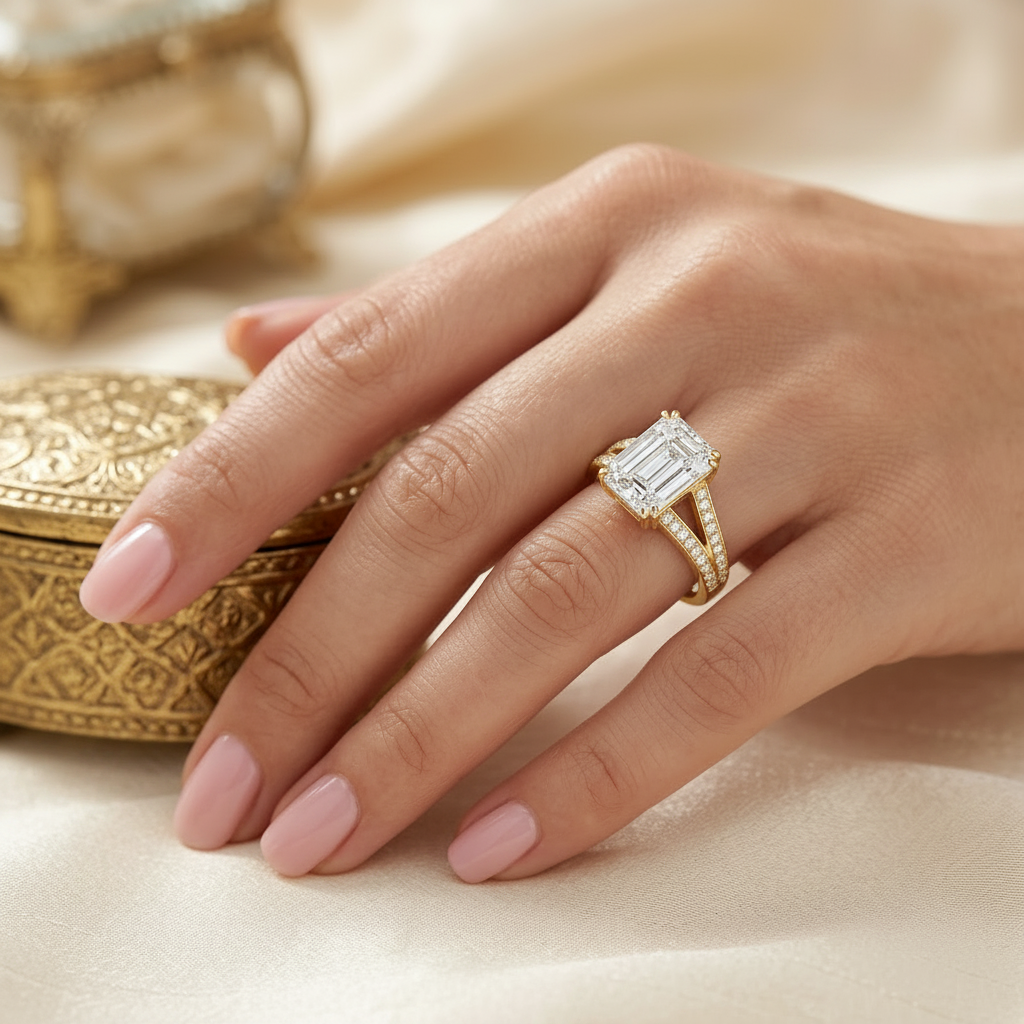 Ashoka Cut Statement Ring 1