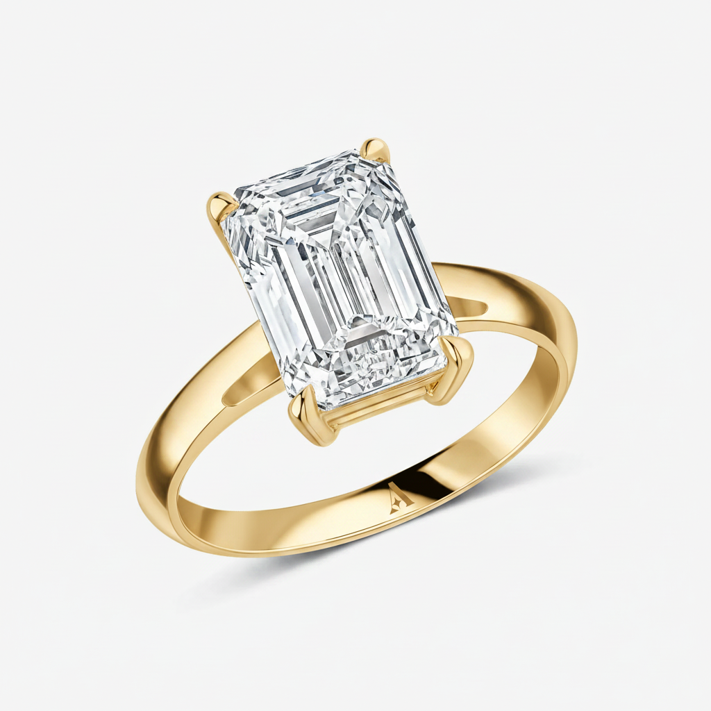 Emerald Cut Statement Ring 1