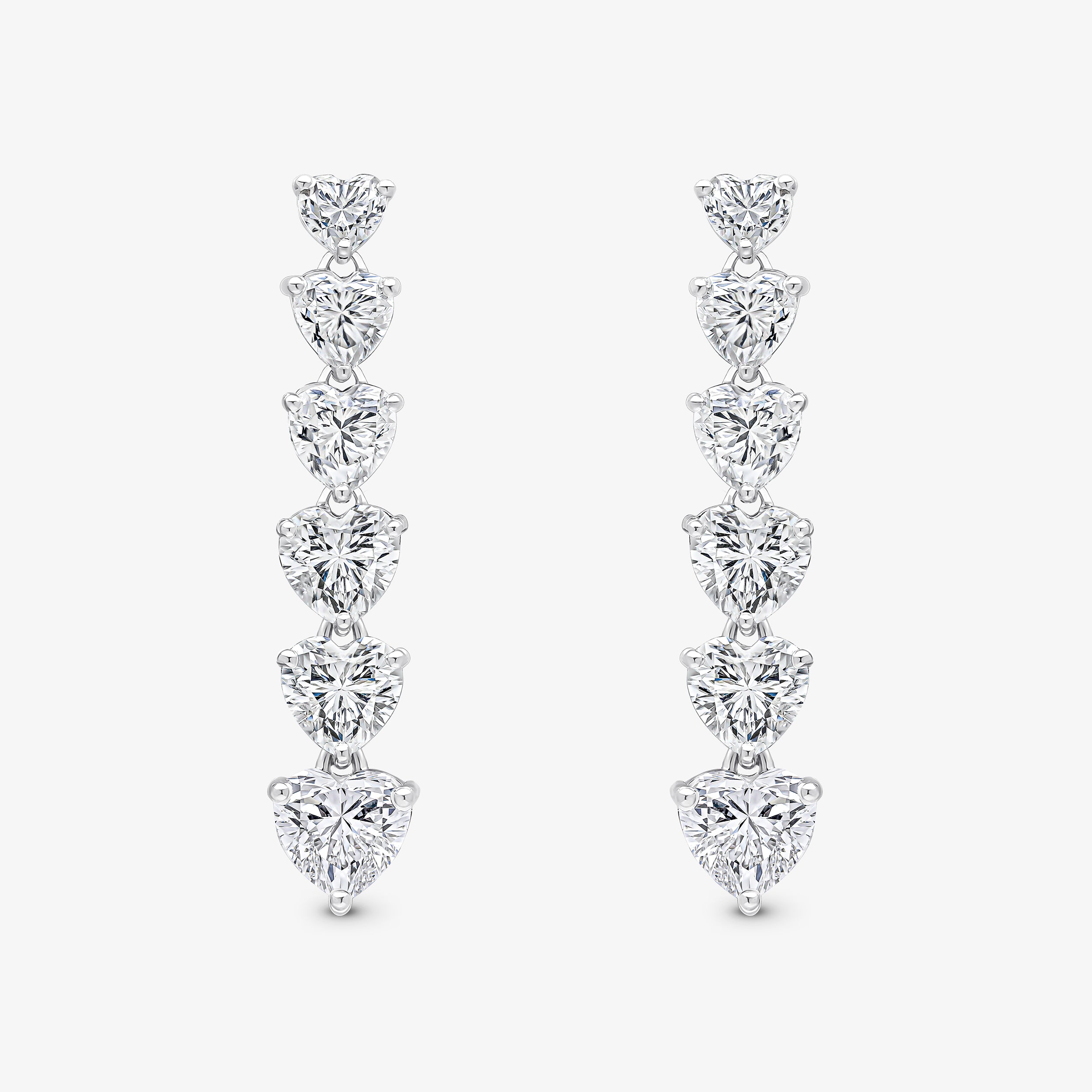 Heart Drop Earrings