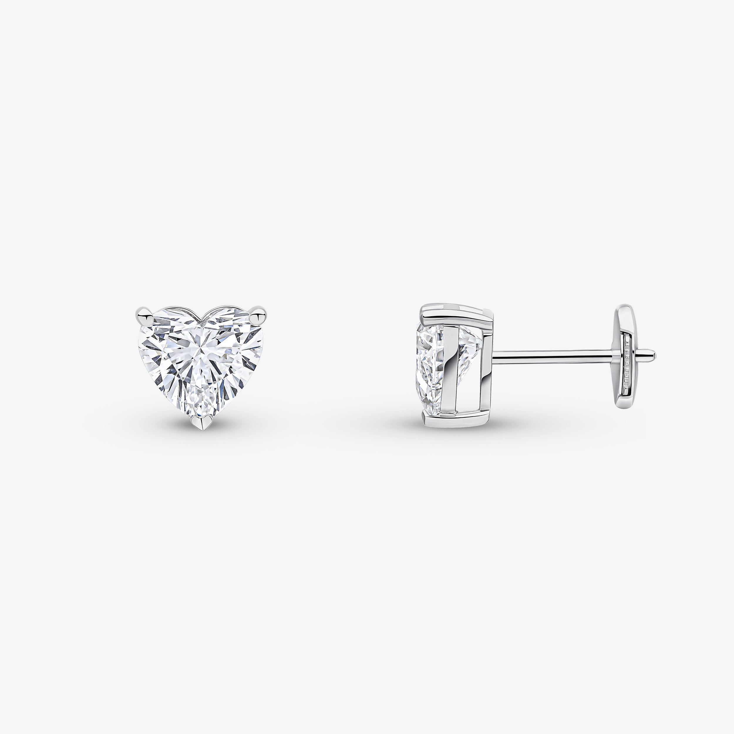 Heart Studs