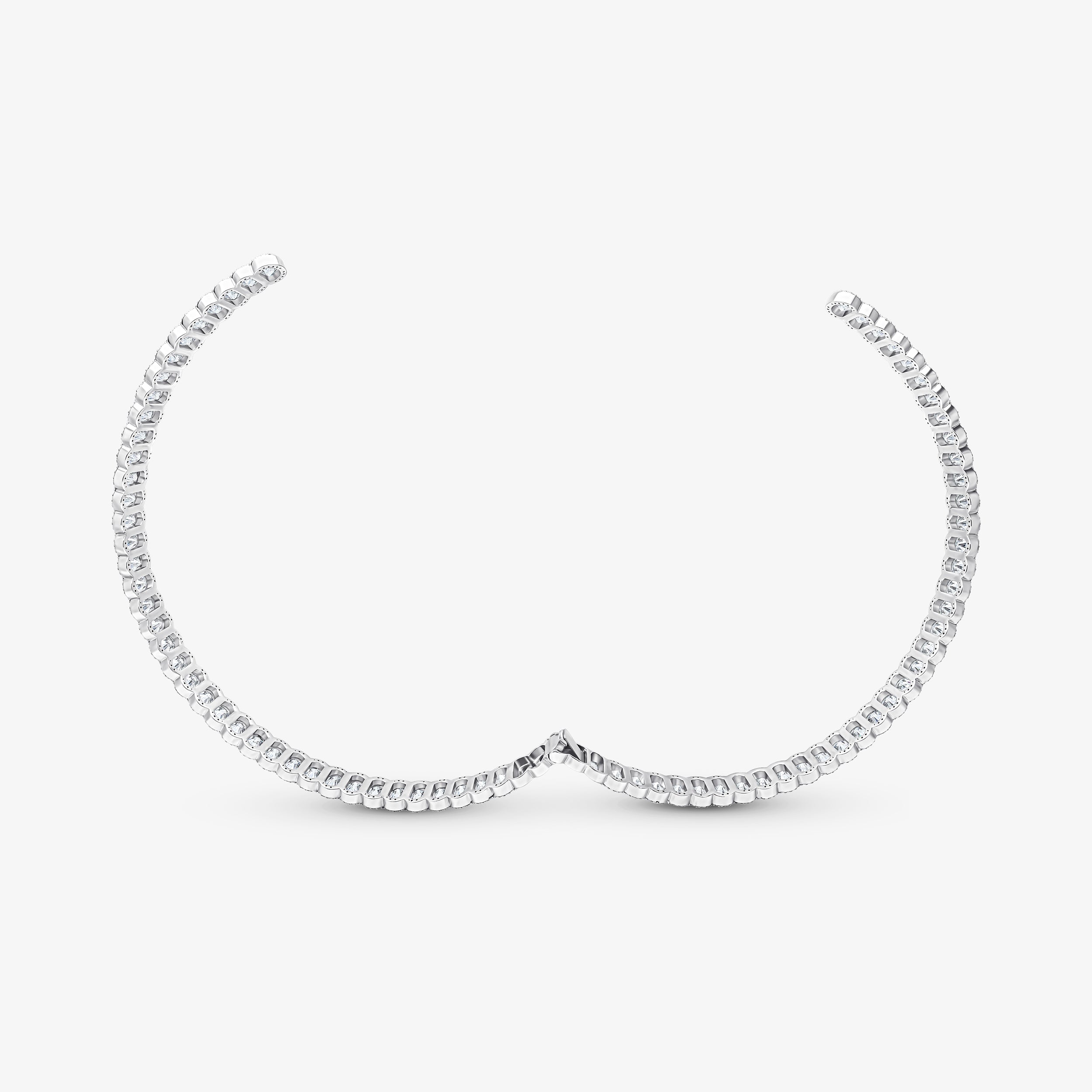 Oval Diamond Choker