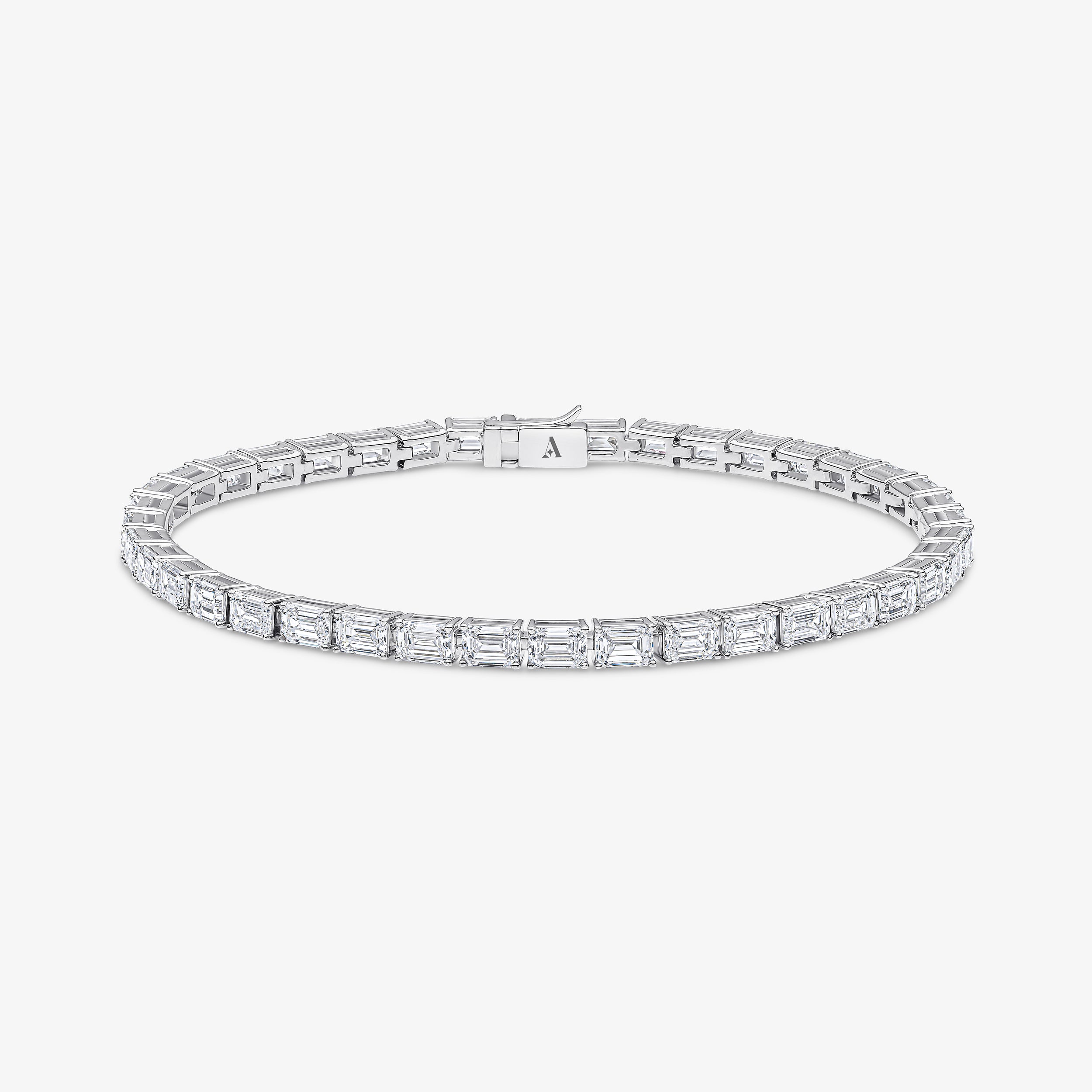 Radiant Cut Tennis Bracelet (East/West Setting)