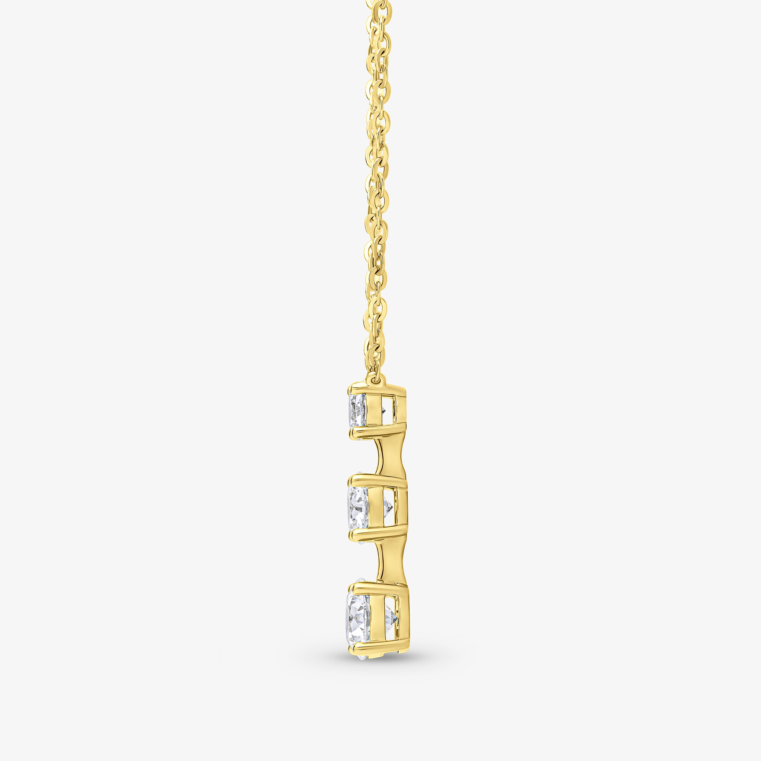 Round Brilliant Trilogy Pendant