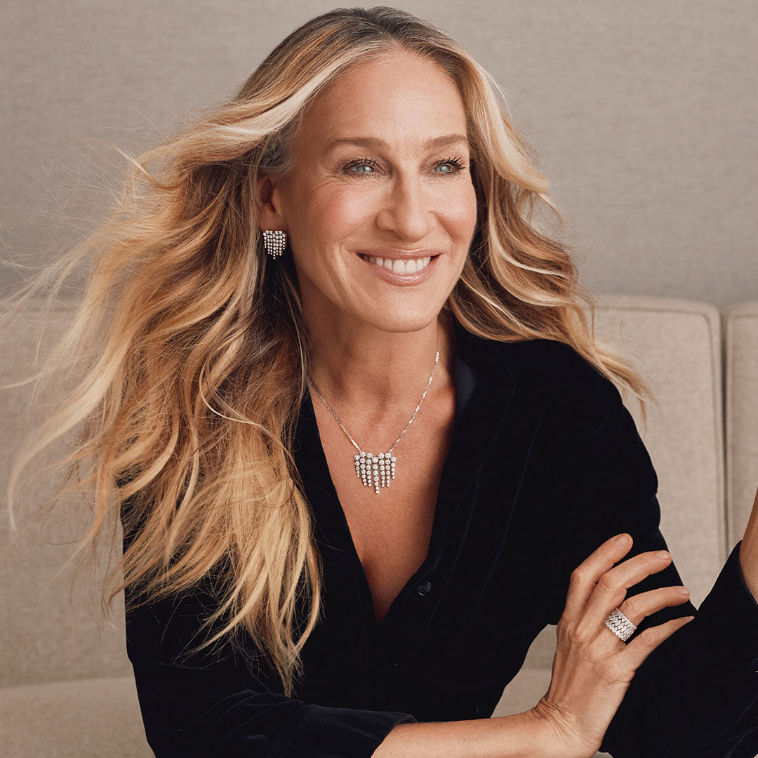 Oval Bezel Diamond Choker