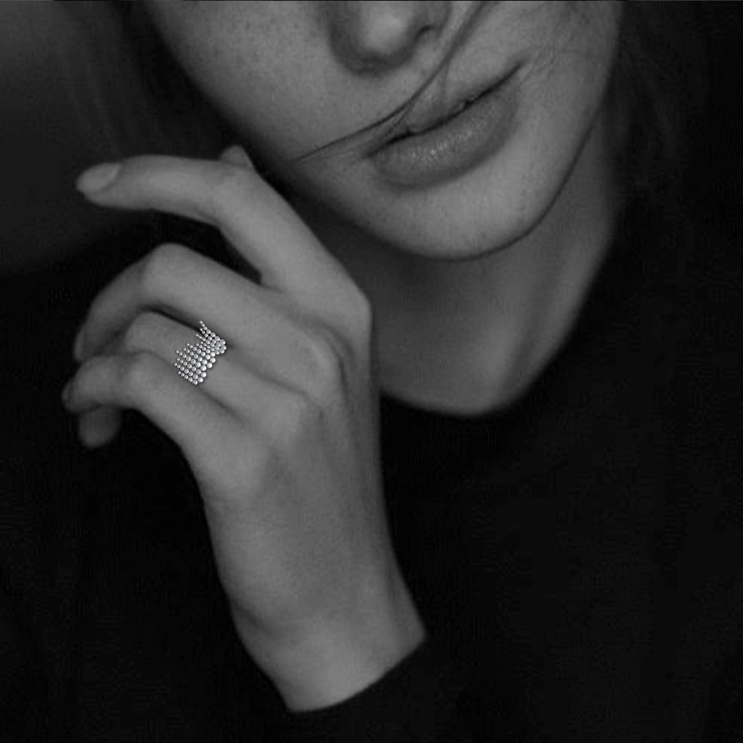 The Heart In Motion Diamond Ring