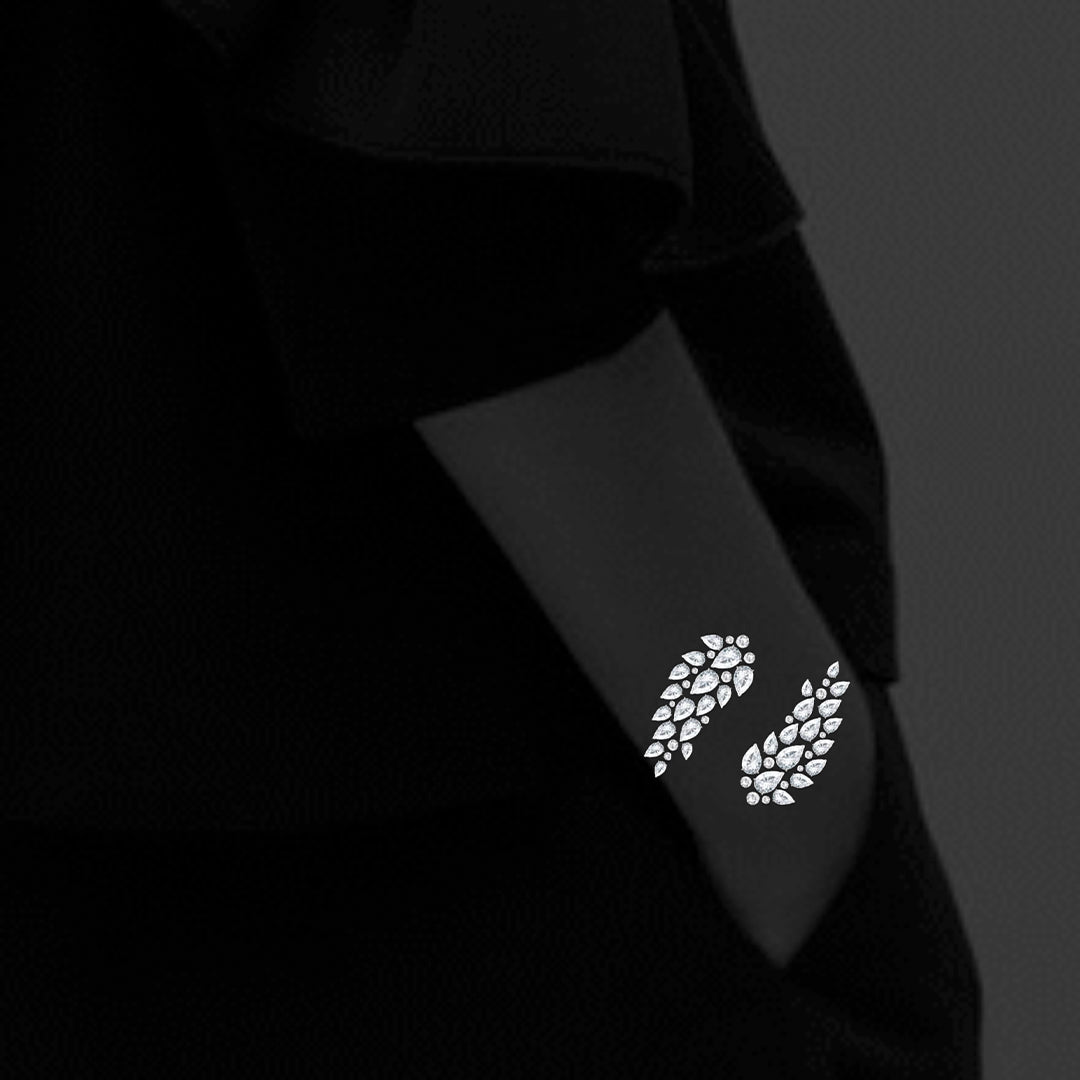 Diamond Leaf Bracelet