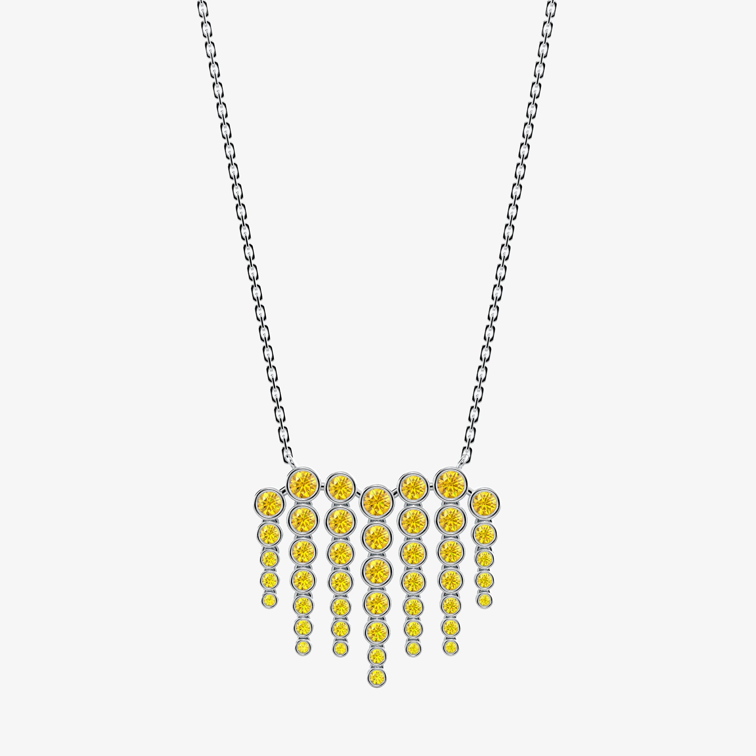 Yellow Diamond Heart Of The City Pendant