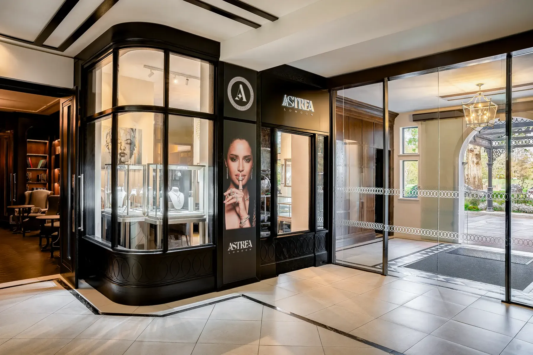 The Astrea London boutique at Fairmont Windsor Park